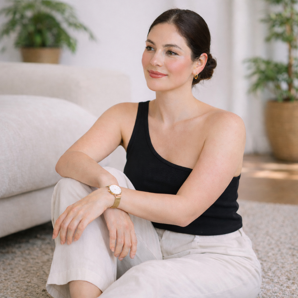 Blusa Cropped Um Ombro Feminina Ribana Canelada Forro Duplo Confortável em Oferta na Shopee