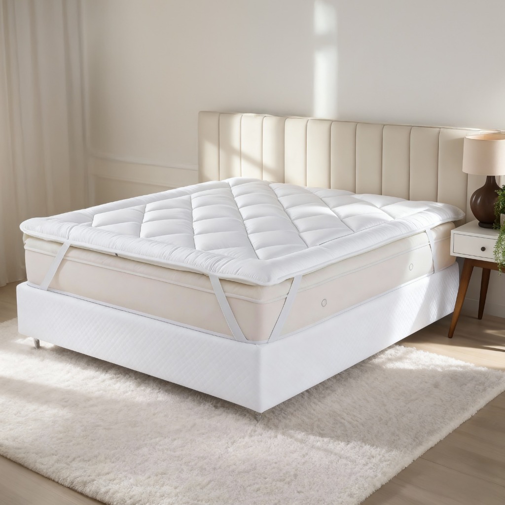 Pillow Top Protetor de Colchão 400 Fios Super Macio Premium Solteiro, Casal, Queen e King Casa Dona em Oferta na Shopee