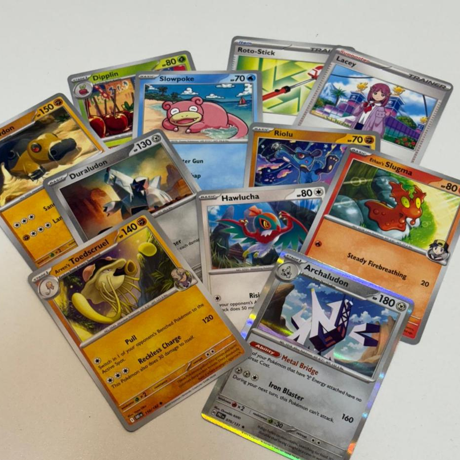 10 cartas Pokémon + 1 Brilhante - TODAS AMERICANAS em inglês ORIGINAIS em Oferta na Shopee