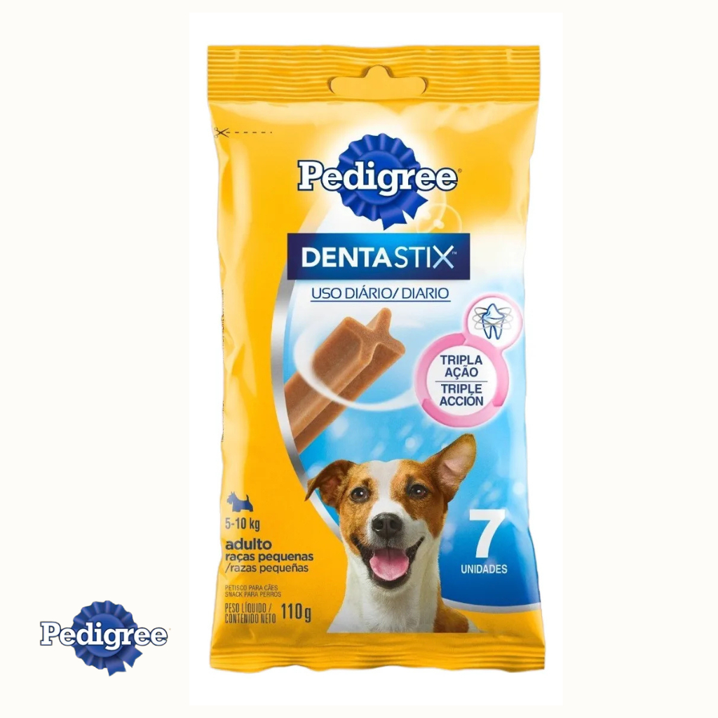 PETISCO DENTASTIX cães adultos Raças Pequenas 7 unid.110gr