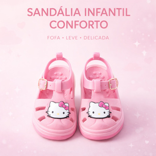 Sandália Baby Menina Com Ajuste Confortavel Para Bebes Que Estao Aprendendo A Andar No Verão em Oferta na Shopee