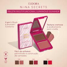 Eudora Paleta Luminous Summer Niina Secrets (Escolha)