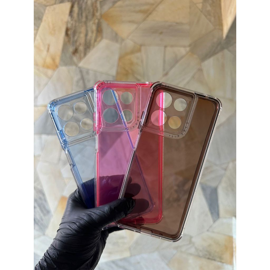 Kit Capa + Pelicula 3D ou Sómente 1 Capinha Space 3 Acrilico Motorola Moto G15 /