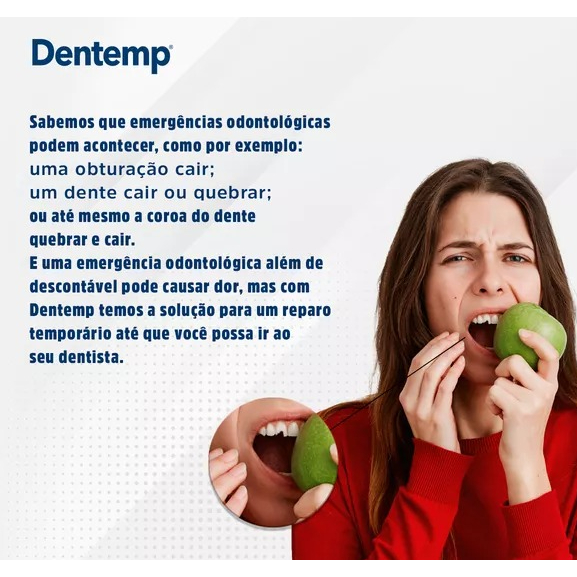 Reparador de Coroas e Obturações Dentemp Ref.: 2551 — imagem 2 de 2