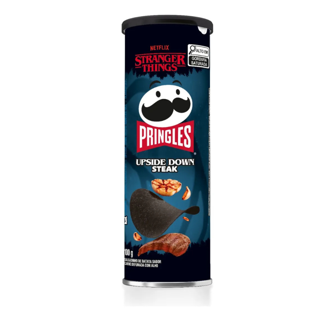 Salgadinho Batata Pringles Netflix Stranger Things Steak 100g