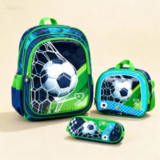 Kit Mochila Infantil Escolar Masculina + Lancheira + Estojo + Mochila Infantil Com Lancheira Térmica Mochilas em Oferta na Shopee