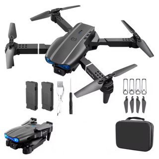 Drone E99 Pro 4K WiFi FPV Dobrável com 2 Baterias e Giroscópio 6 Eixos - Captura Estável e Zoom 50x