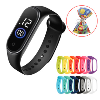 Relógio Digital Led Feminino Masculino Infanti à prova D' água + Pulseira extra - Presente de natal, presente infantil em Oferta na Shopee