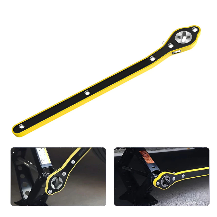 Chave Catraca para Macaco Sanfona de Carro Jack Universal Automotivo Portátil Mecânico
