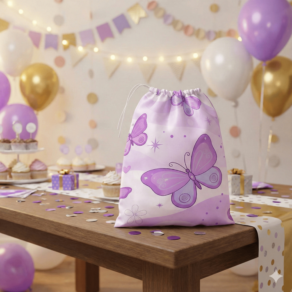 Saquinho Surpresa Lembrancinha Festa Aniversário Niver 17x25 Borboleta S New — R$ 32,90 em Shopee, 45% OFF