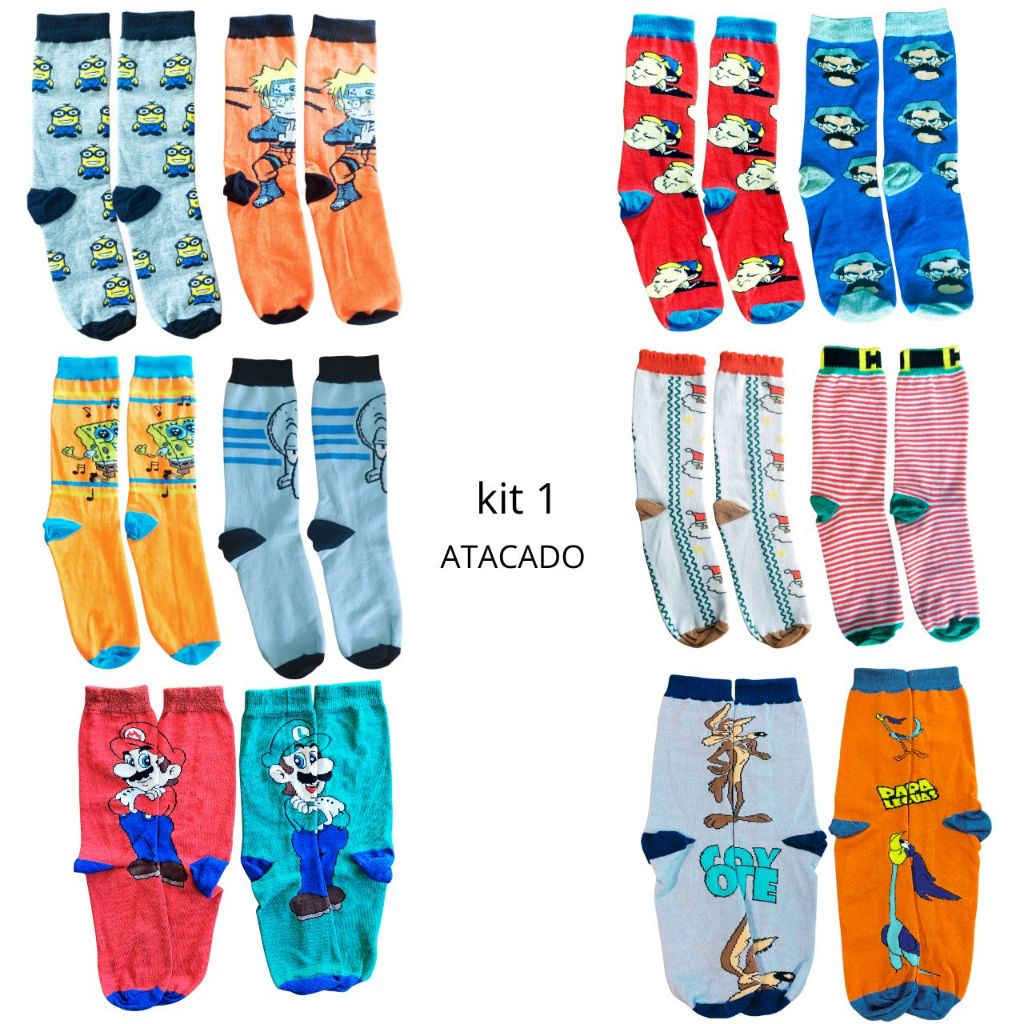 Atacado Meias Divertidas: Onde Comprar | BuscaProdutos