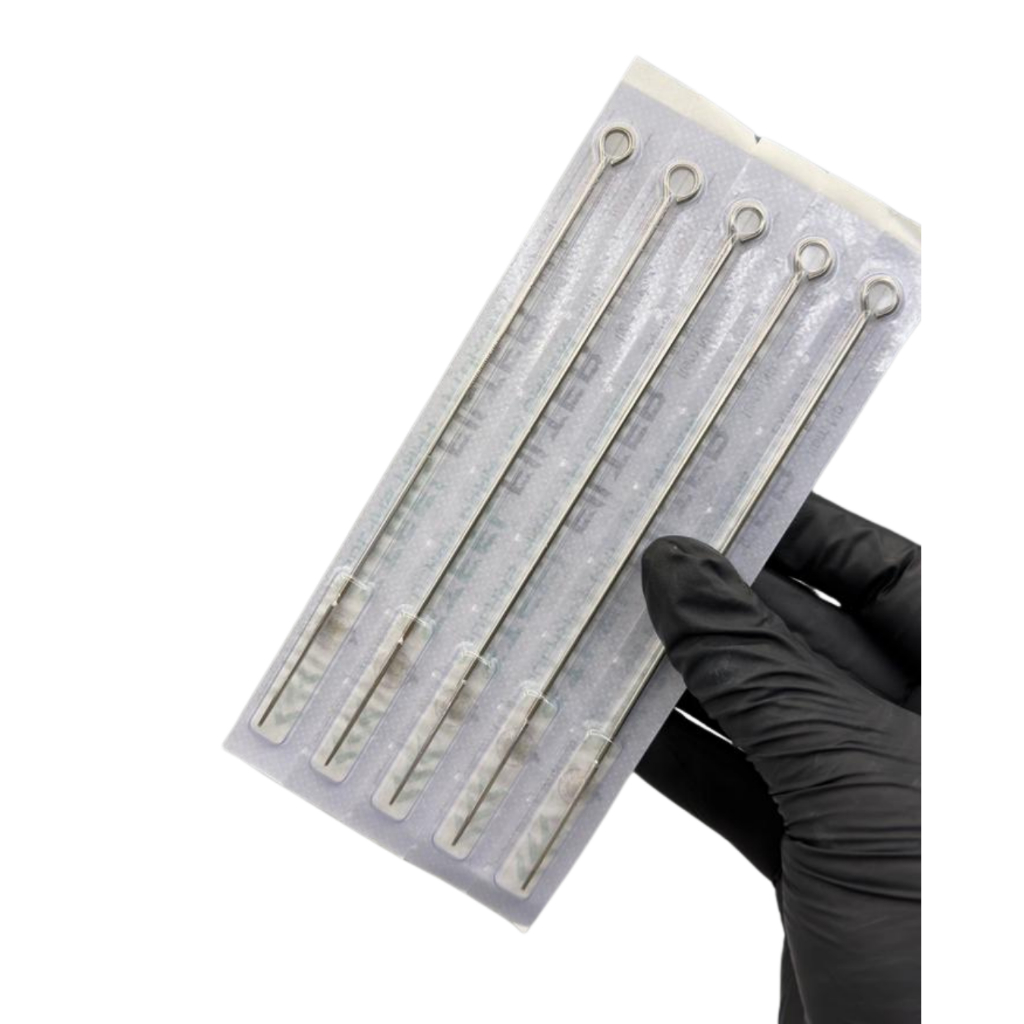 cartela de agulha Tatuagem Traço pintura Tattoo 10un ou 5un em Oferta na Shopee