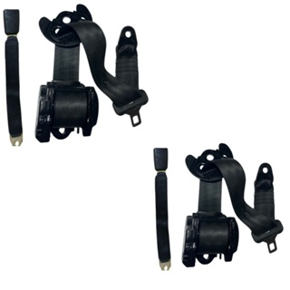 PAR TRASEIRO CINTO RETRÁTIL 3 PONTAS COM FÊMEA TRASEIRO UNIVERSAL em Oferta na Shopee