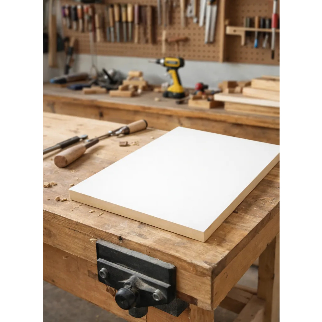 Chapa Branco 80 x 50 MDF 15mm com Bordas Fitadas Placa para Prateleira, Tampo de Mesa e Painel em Oferta na Shopee