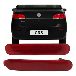 Par Refletor Parachoque Traseiro Siena 2010 2011 2012 2013 Rubi em Oferta na Shopee