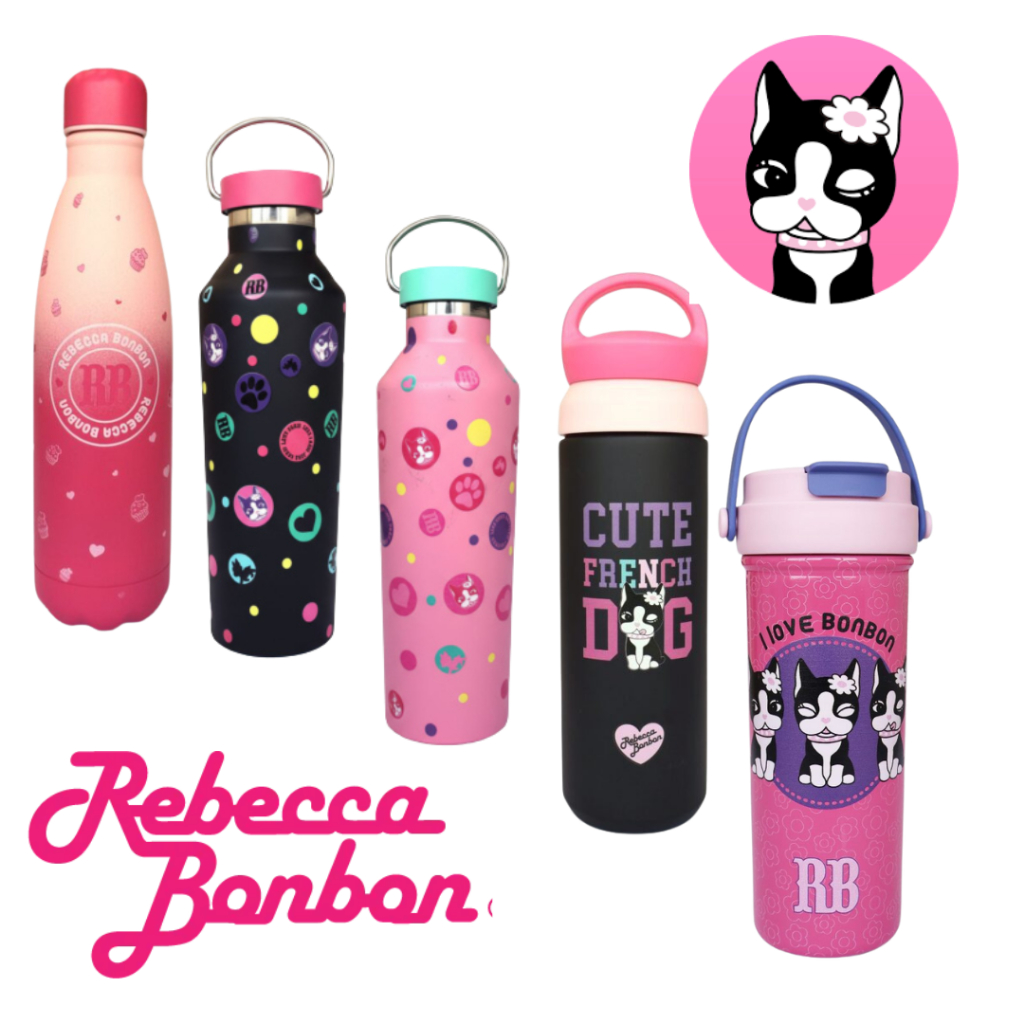 Garrafa Squeeze RB Termica 500ML Rebecca Bonbon Inox Modelos Oficial em Oferta na Shopee