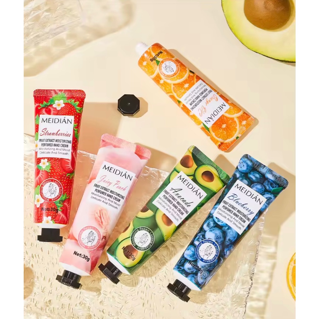 Creme hidratante para as mãos de frutas 40g