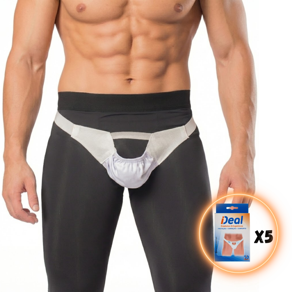 Kit com 5 Suspensórios Escrotais - Suspensório Escrotal Modelo Versátil Suporte Escrotal Testículo em Oferta na Shopee