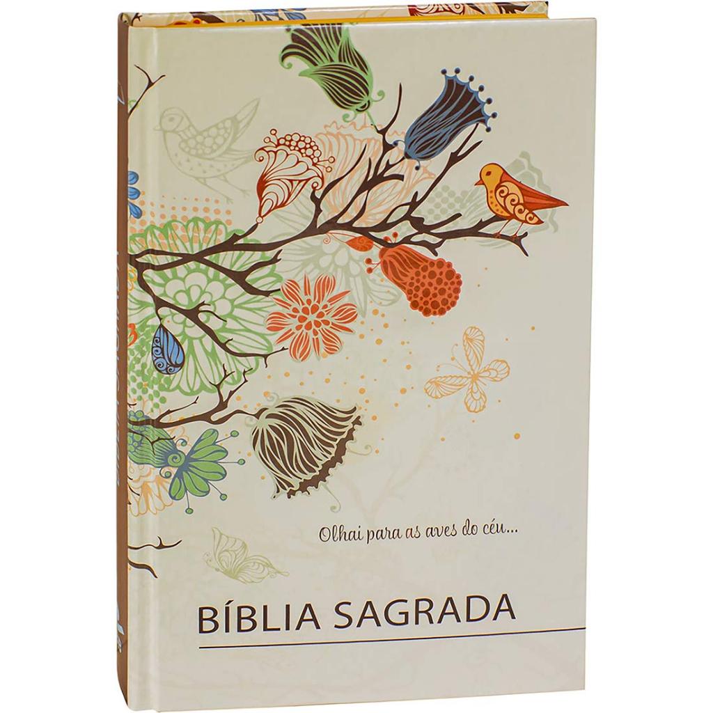 Capa Dura Bíblia Sagrada para Evangelismo Passaro ARC