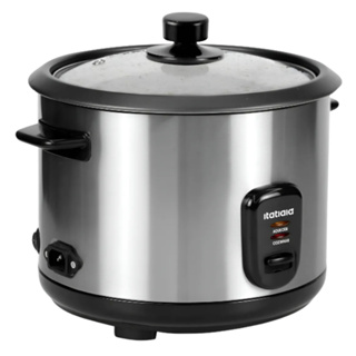 Panela Elétrica de Arroz El Mid 1,5L Inox | 500W | 127V | Prática e Eficiente em Oferta na Shopee
