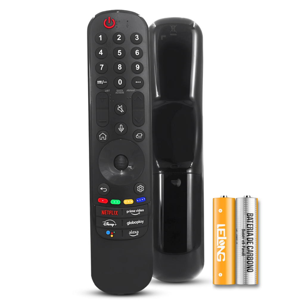 Controle remoto Substituto TV LG Smart Magic com comando de voz Air mouse Scroll