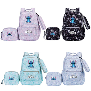 Kit Completo Mochila Escolar Lilo Stitch Infantil (Mochila + Estojo + Lancheira Térmica) Variações em Oferta na Shopee