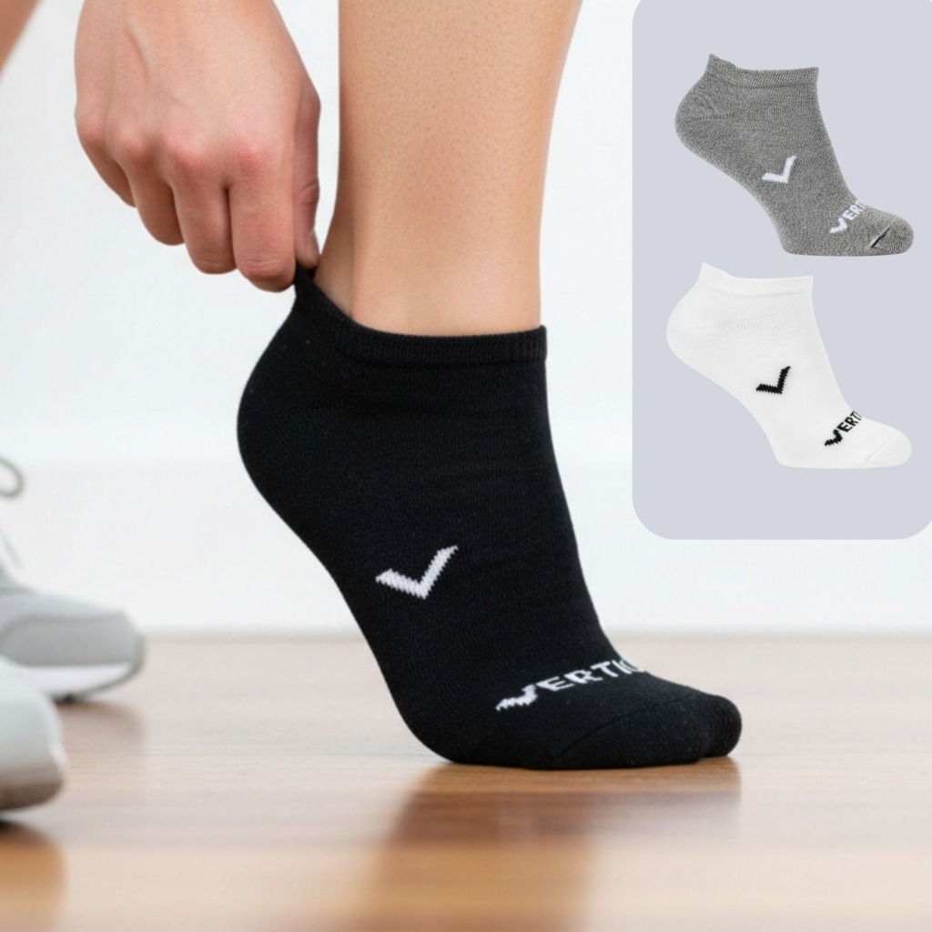 Kit 6 Pares de Meias Soquete Cano Curto Sapatilha Invisível Masculina Feminina Unissex Algodão