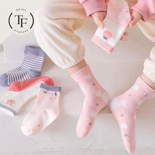 Kit de 3 a 12 Pares Meias Com Estampas Bebê Menina Algodao Macio Recem Nascido Enxoval Confortavel em Oferta na Shopee