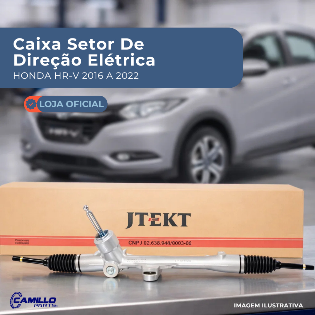 Caixa Setor Direção Eletrica Original Jtekt Honda Hrv 2016 2017 2018 2019 2020 2021 2022 Alta Precisao em Oferta na Shopee