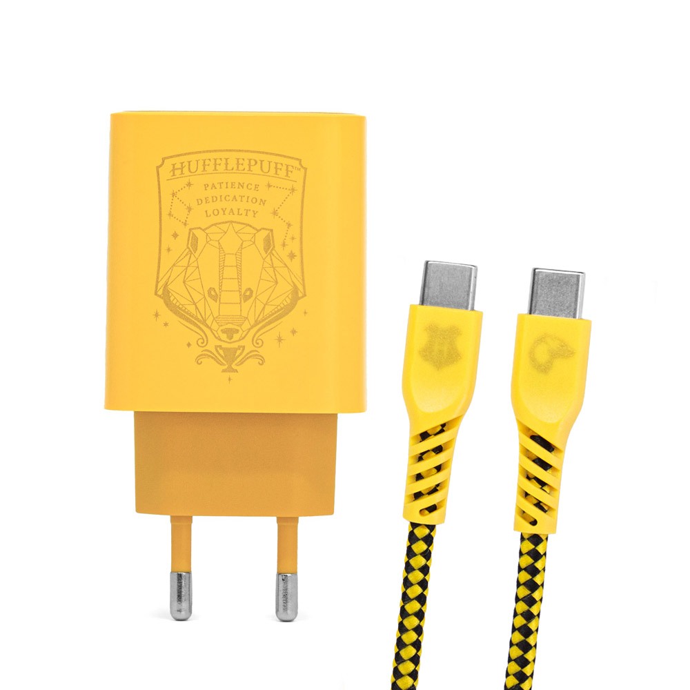 Kit de Carregamento USB-C 33W | Lufa-Lufa Harry Potter em Oferta na Shopee