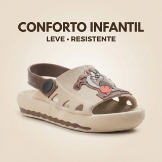 Sandália Baby Menino Para Bebes Em Movimento Com Caminhar Seguro Conforto em Oferta na Shopee