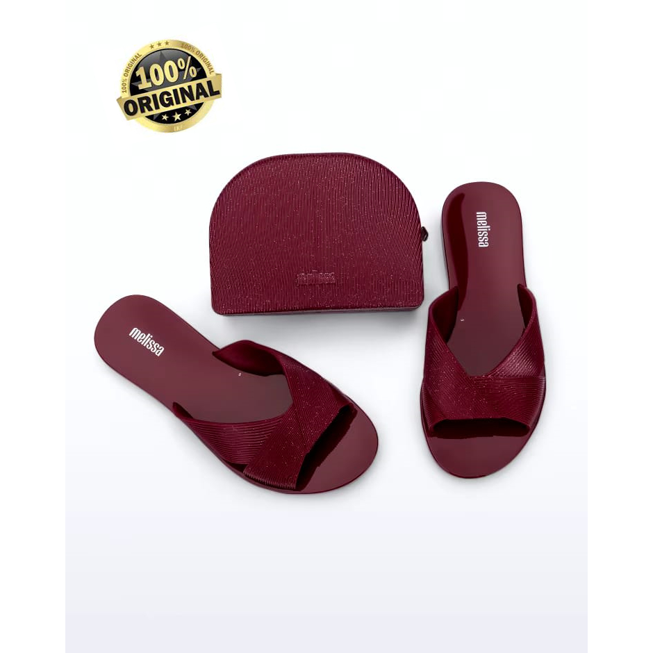 SANDÁLIA FEMININA RASTEIRA MELISSA PERFECTION COM BOLSA CONFORTÁVEL PROMOÇÃO