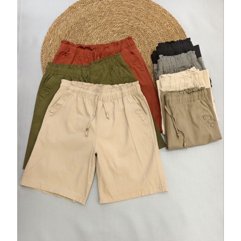 Bermuda plusai sarja com  Elastico importado femininas modas ED5501