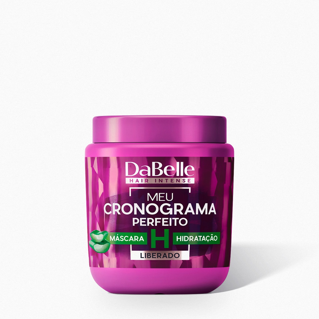 Máscara Hidratação Meu Cronograma Perfeito Dabelle Hair 400g em Oferta na Shopee