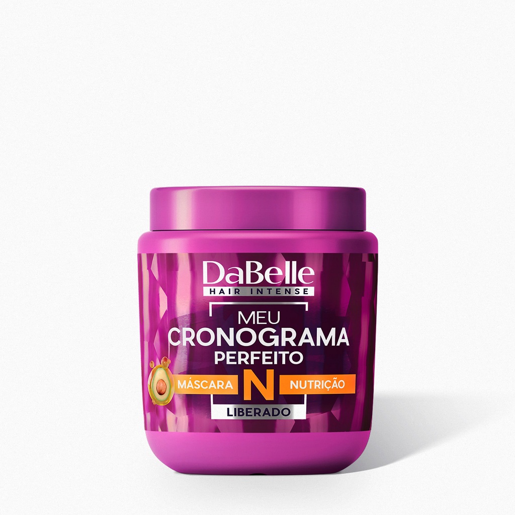 Máscara Nutrição - Meu Cronograma Perfeito DaBelle Hair 400g em Oferta na Shopee