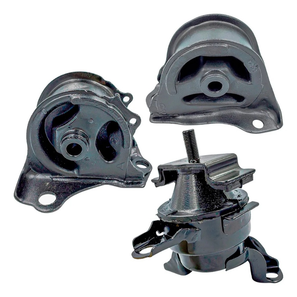 Kit 3 Coxim Motor Cambio Civic 96 97 98 99 2000 Crv 2001