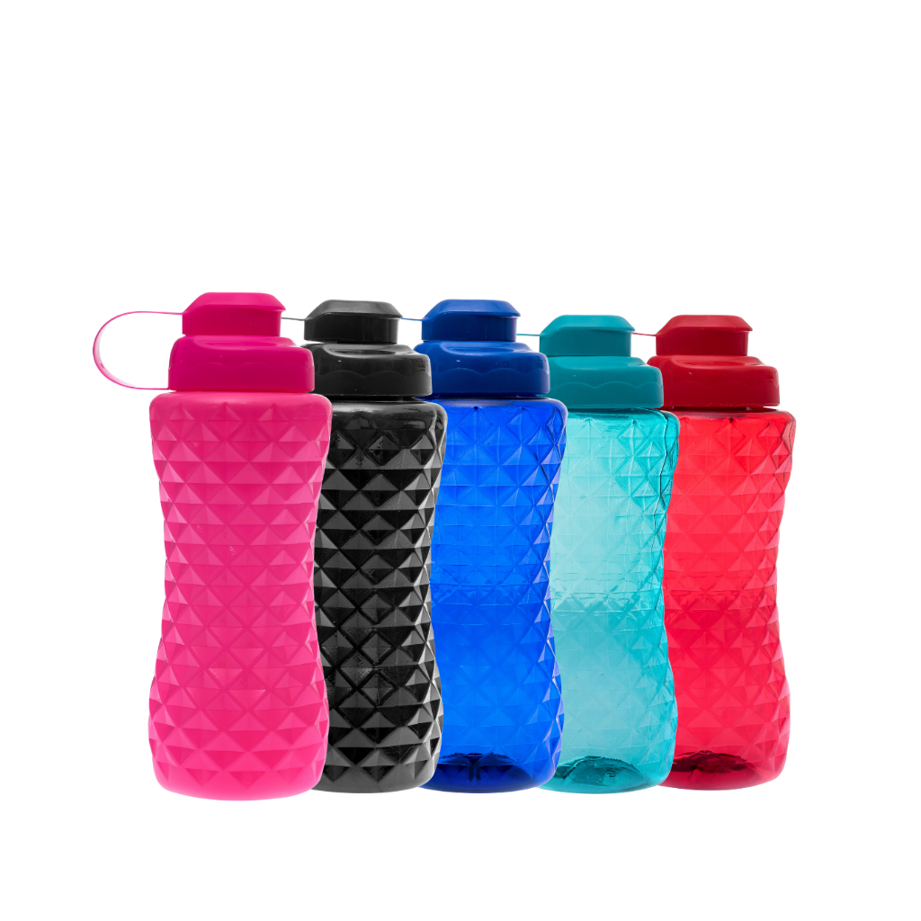 Garrafinha Squeeze Plástico Reforçada 700ML Rosa Colorida Escola Fitness Reforçada água em Oferta na Shopee