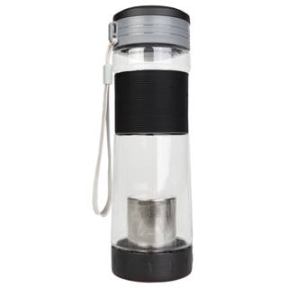 Garrafa com Infusor 550ml Preta Mor | Chá e Bebidas Quentes ou Geladas em Oferta na Shopee