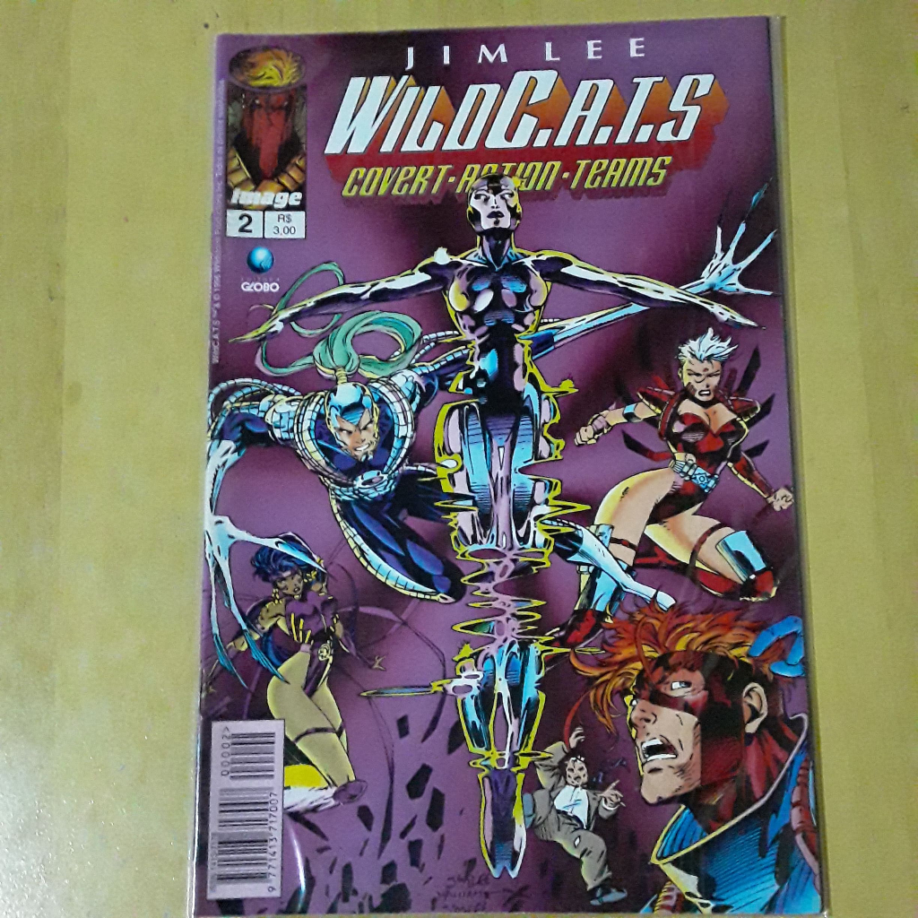 HQ01 REVISTA HQ WILDCATS Nº2 GLOBO