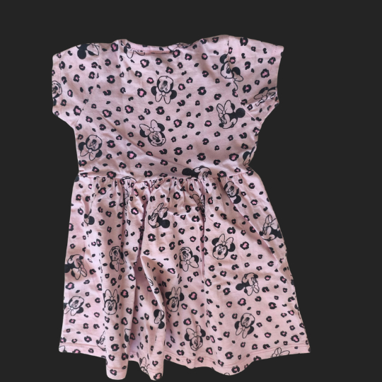 Vestido rosa da Minei infantil