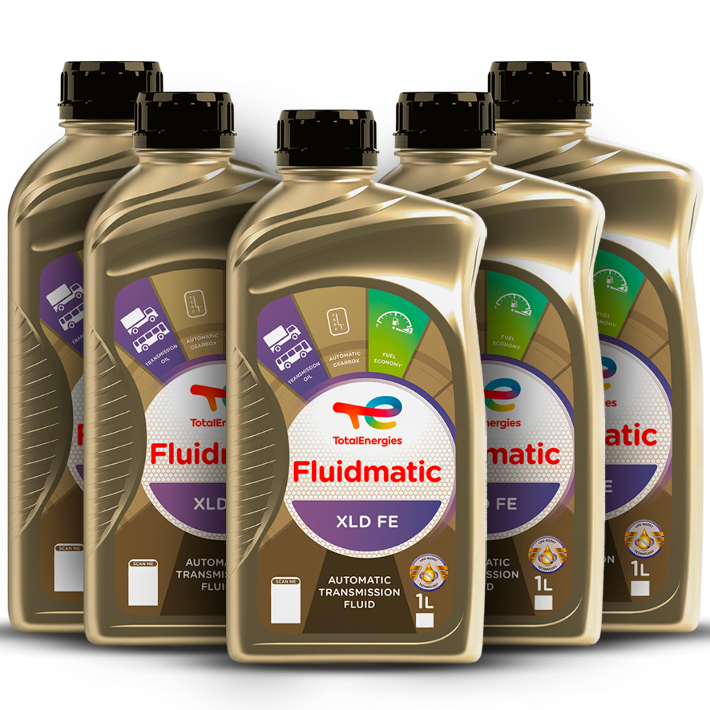 Kit 5 Óleos de Transmissão Automática FLUIDMATIC XLD FE