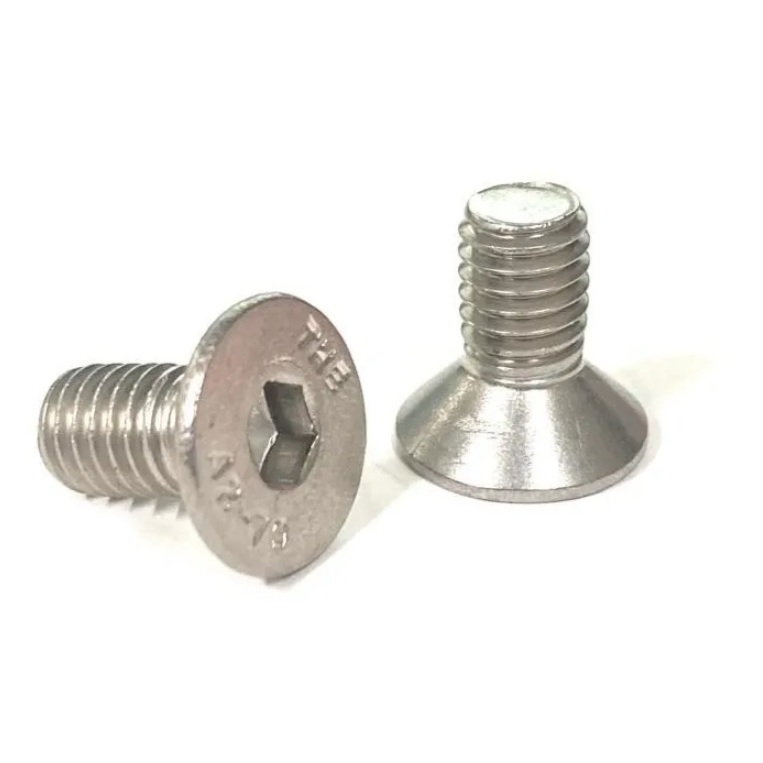 Parafuso Chato Allen M5x12mm Inox