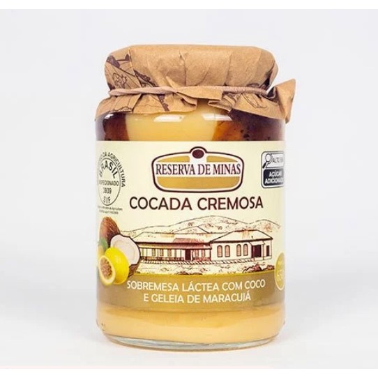 COCADA MARACUJA 650g DIRETO DA FÁBRICA PARA SUA MESA