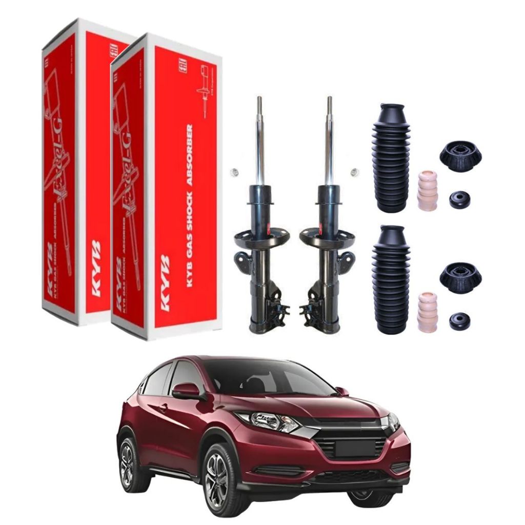 PAR AMORTECEDOR DIANTEIRO HRV 2015 A 2021 KAYABA + KITS