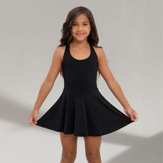 Macaquinho Infantil Short Saia Menina para Verão Bailarina Ideal para Ballet Confortável e Leve em Oferta na Shopee