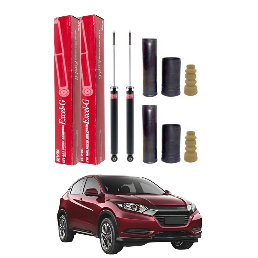 PAR AMORTECEDOR TRASEIRO HRV 2015 A 2021 KAYABA + KIT