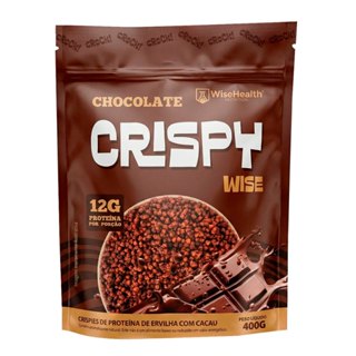 CHOCO CRISPY WISE (400g) - Crispie proteico sabor chocolate 12g Proteína Porção Sem Glúten Lactose em Oferta na Shopee