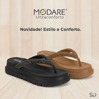 Tamanco Modare Feminino Casual Moderno Elegante Vaersátil Moderno Plataforma Macio Original em Oferta na Shopee