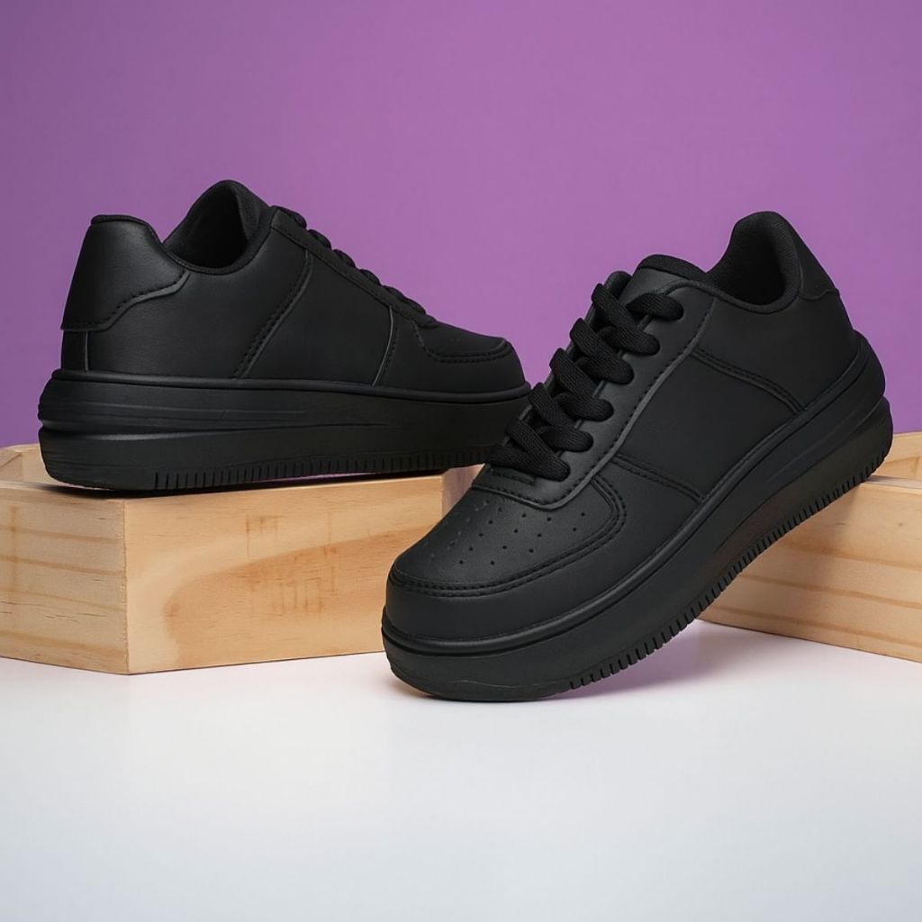 Tênis Unisex Air Masculino Feminino Confortável Minimalista Solado Alto Promoção Entrega