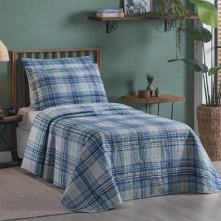 Colcha Cobre Leito Cama Solteiro Viúva Infantil Lisa Dupla Face com Porta Travesseiro Moderno Lençol 2 Peças em Oferta na Shopee